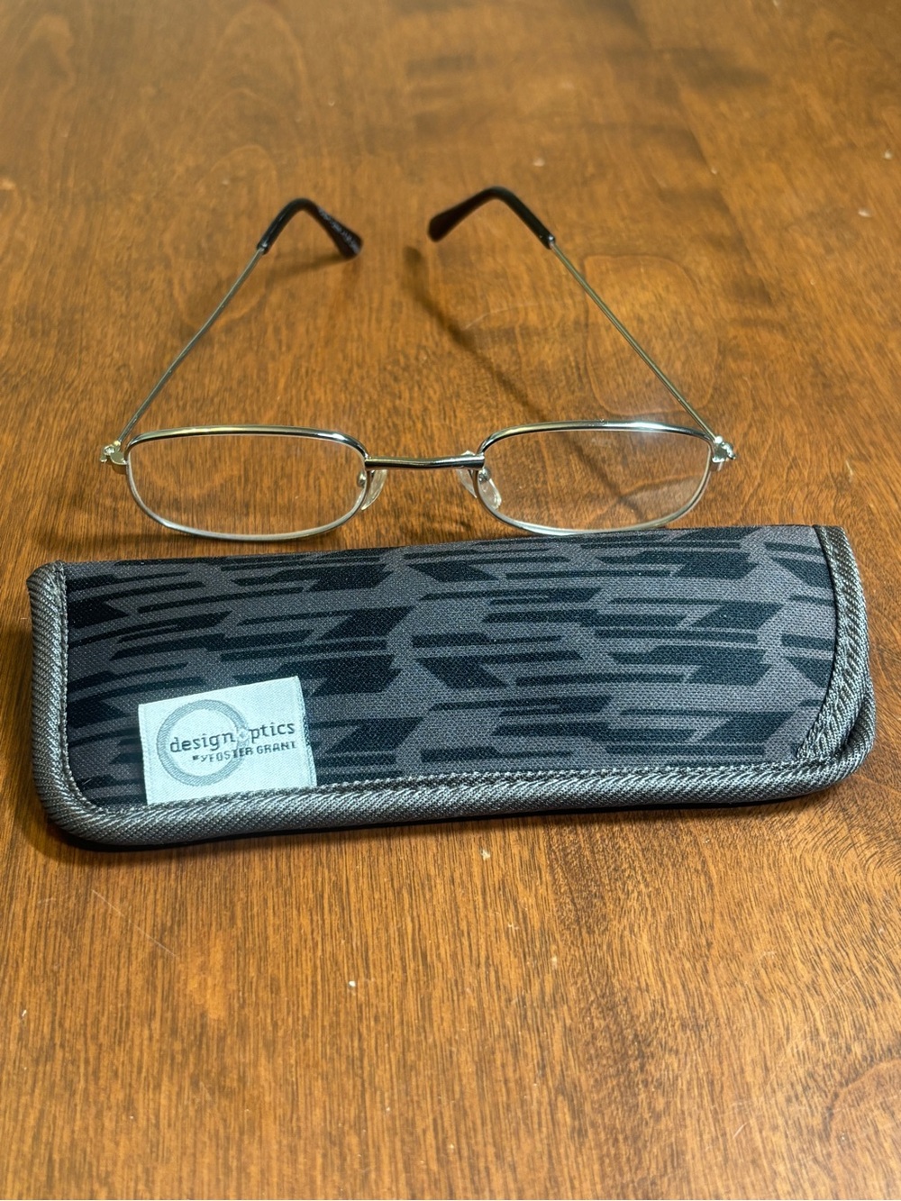 Source Unknown Black Reading Glasses Temple Arm - +1.25